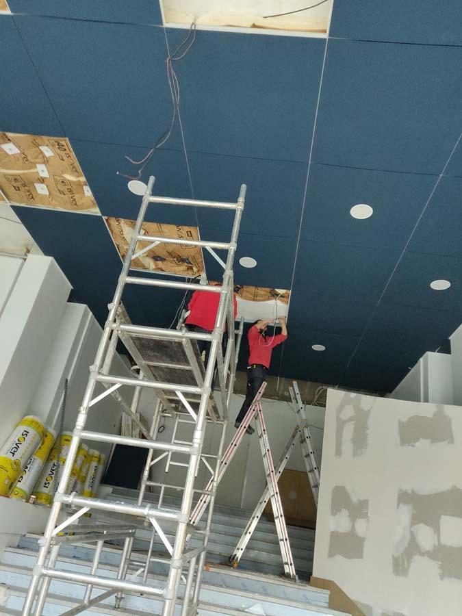 Pose de plafond suspendu Nantes