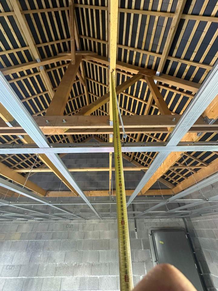 Pose de plafond suspendu Nantes